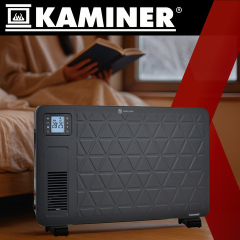 Электрообогреватель - черный Ziflo Kaminer 26403 