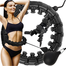 Hula hoop avec masseur + poids Trizand 25208