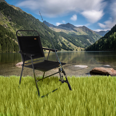 Black fishing chair Trizand 25470