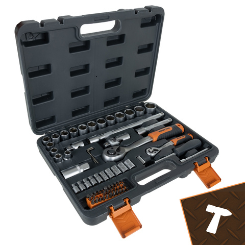 Coffret d'outils de 72 pièces. Bigstreen 26846