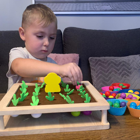 Wooden puzzle - Kruzzel farm 22755