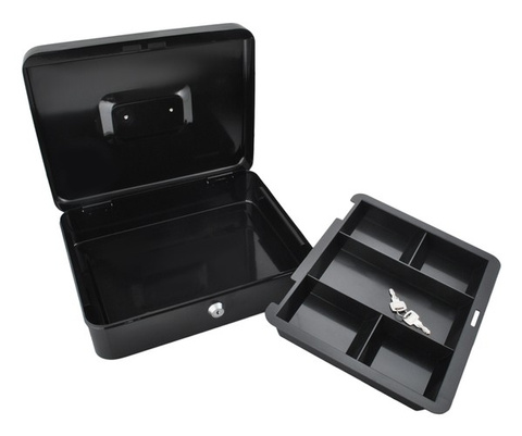 Large black cash box