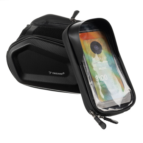 Trizand 25378 Bike Pannier with Phone Case