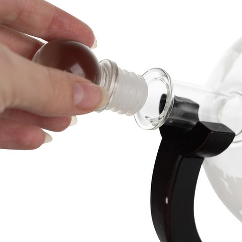 Decanter - globe - whiskey set Malatec 22553