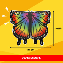Schmetterlingskostüm 3-teilig Kruzzel 26765