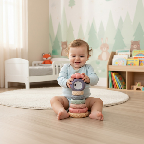 Soft sensory blocks - 8 pcs. 26718