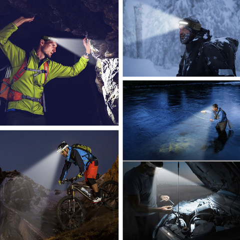 Trizand 21652 USB LED Headlamp