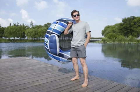 Inflatable armchair with backrest - BESTWAY 43116