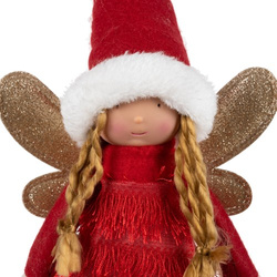 Fairy - Christmas figurine red Ruhhy 22346