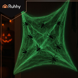 Glow-in-the-Dark Spiderweb Ruhhy 26214