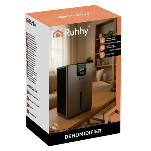 Серебряный осушитель воздуха Ruhhy 26496