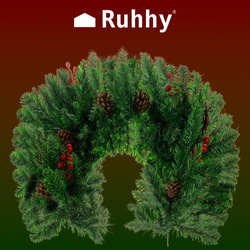 Christmas tree garland 1m Ruhhy 22327