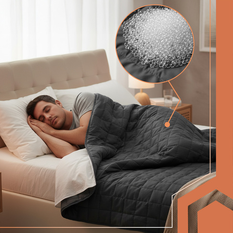 Weighted blanket 200x220cm 10kg Ruhhy 24427