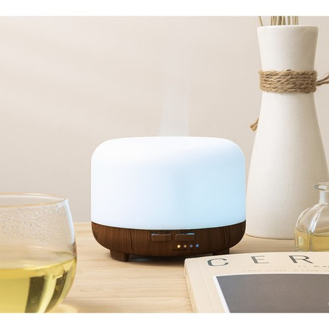 Diffuseur d&#39;arômes - Humidificateur LED avec télécommande N23511