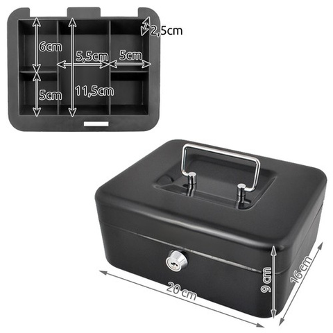 Black cash box