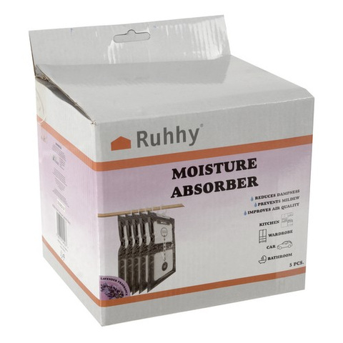 Absorbeur d&#39;humidité sur cintre - 5 pcs. Ruhy 22138