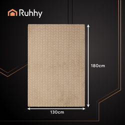 Tapis chauffant électrique 180x130cm beige Ruhhy 26224