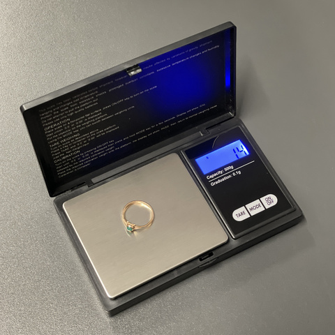 Pocket scale 500 x 0.1g with flap 23573