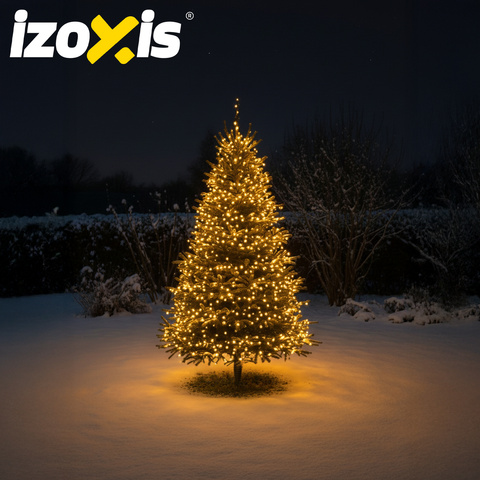 Kalėdinių kamuoliukų lemputės 300LED 30m Izoxis 26264