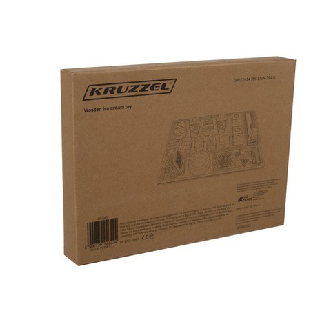Kruzzel 22494 Glacier en bois