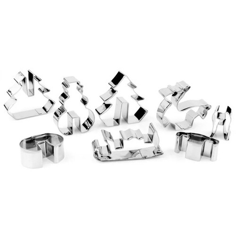 Christmas Ruhhy 22015 cookie cutter set