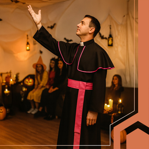 Costume d'évêque XL/XXL Ruhhy 26148