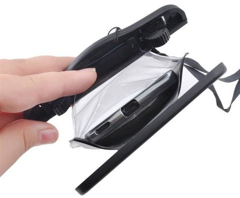 Wasserdichte Handyhülle – schwarz