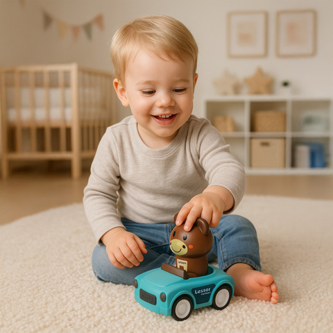 Sensory toy - animal cars 26728