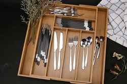 Bamboo drawer insert/organizer Ruhhy 19189