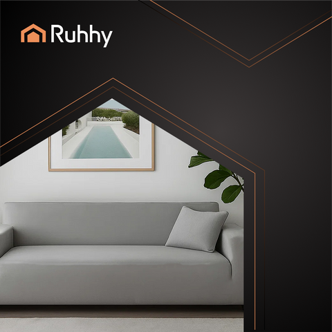 Pokrowiec na kanapę 145-185cm c.szary Ruhhy 26037