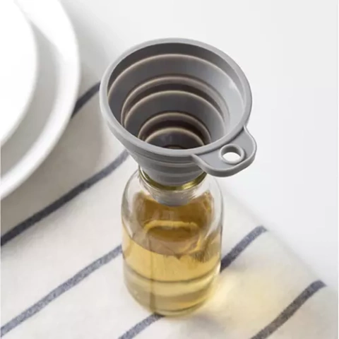 Ruhhy 20758 faltbarer Silikontrichter