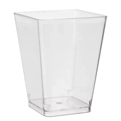 Square cups - 50pcs. 120ml Ruhhy 21164