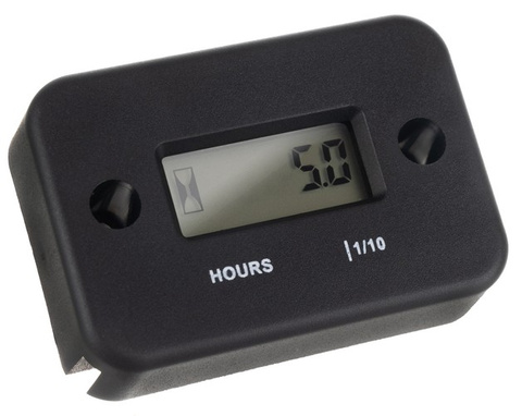 Engine operating hours counter