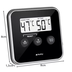 Kitchen thermometer with probe Ruhhy 19155