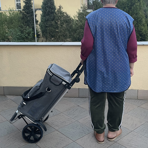 Malatec sulankstomas transportavimo vežimėlis