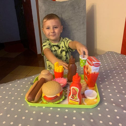 Fast food toy set