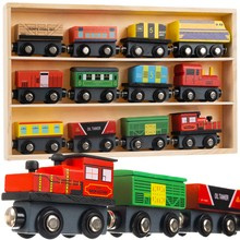 Wooden train set 12 pcs Kruzzel 23522