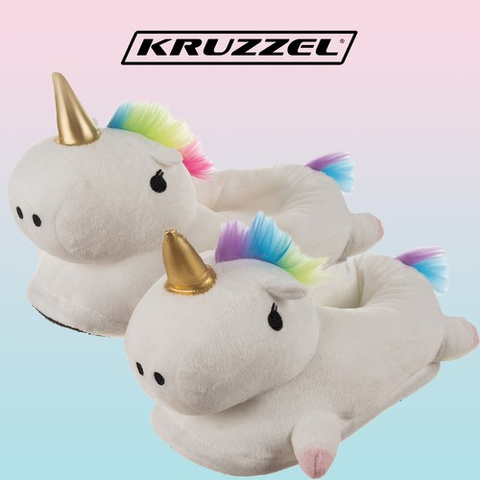 Kruzzel 21923 chaussons licorne