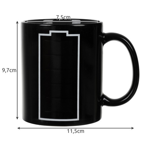 Magic mug - battery 330ml Ruhhy 22103