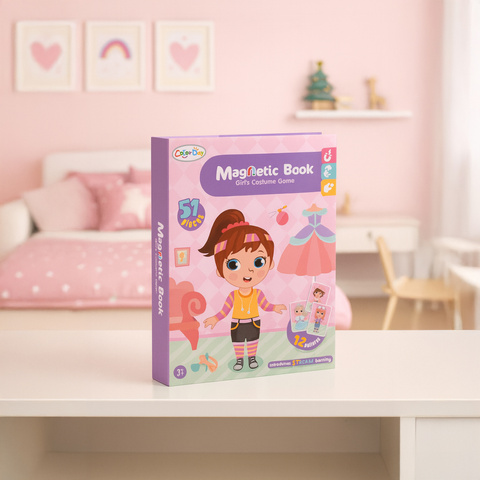 Magnetické puzzle - módní 26654