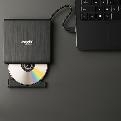 Внешний привод + CD/DVD-рекордер Izoxis 26083