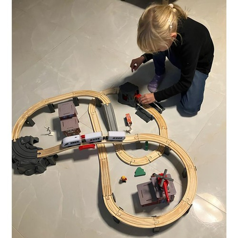 Wooden train - Kruzzel train 22754