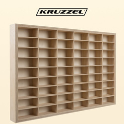 Wooden shelf for cars/springs KRUZZEL 21998