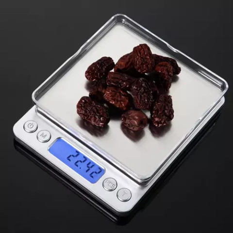 Kitchen scale 500x0.01g Ruhhy 19899