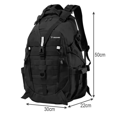 Trizand 20534 black military/hiking backpack