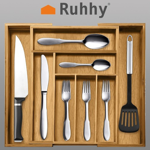 Bamboo drawer insert/organizer Ruhhy 19189