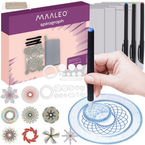 Set de dessins - Spirographe Maaleo 24346