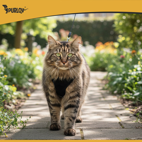 Harnais sans pression pour animaux M Purlov 26870