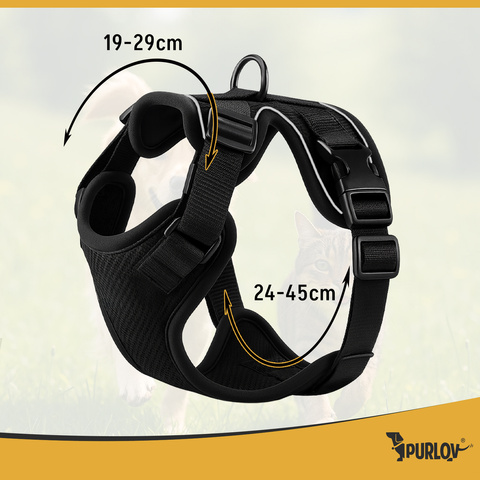 Pressure-free harness for animals S Purlov 26868