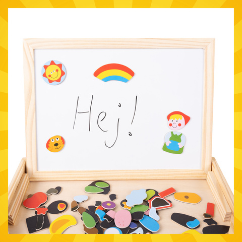 Kruzzel 25637 doppelseitiges Lehrtafel